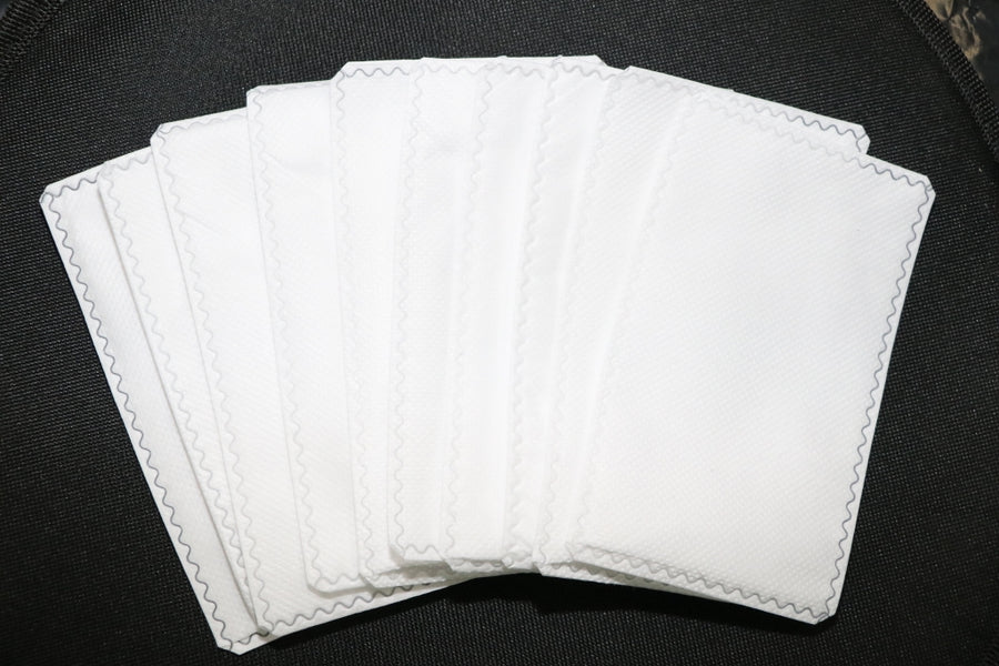 Mask filters 3 layers. Made in Canada Polypropylene Non woven outer layer. Middle layer melt-blown  polypropylene  ASTM F2100 BFE 95 PFE 95 VFE 95